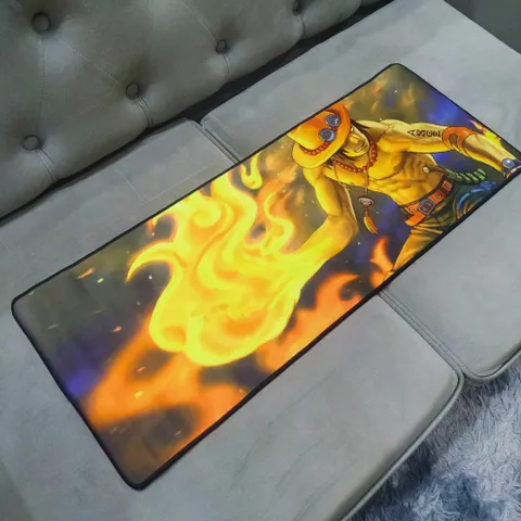 Miếng Lót Chuột One Piece 43 - Pad Cỡ Lớn 80x30cm, Chống Nước, Dày 3mm, Chuyên Game, Chống Trượt Bền Bỉ, Hình Hải Tặc
