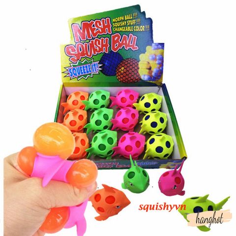 Đồ Chơi Bóp Giảm Căng Thẳng Con Cá Squishy Đáng Yêu - Quà Tặng Giải Tỏa Căng Thẳng Cho Người Lớn Và Trẻ Em