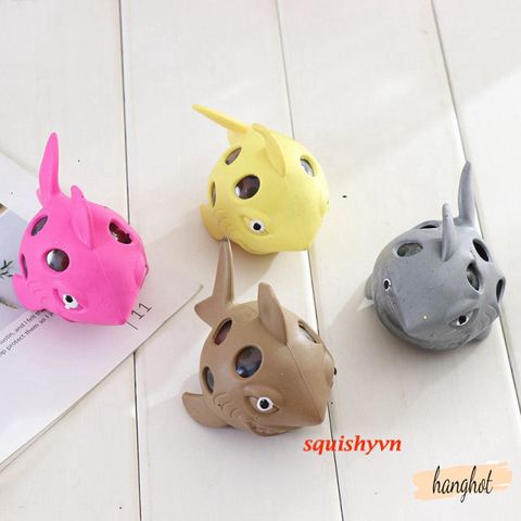 Đồ Chơi Bóp Giảm Căng Thẳng Con Cá Squishy Đáng Yêu - Quà Tặng Giải Tỏa Căng Thẳng Cho Người Lớn Và Trẻ Em