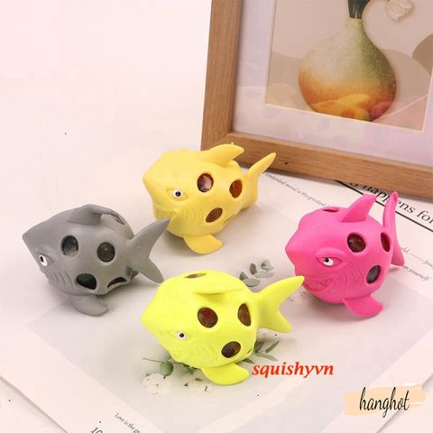 Đồ Chơi Bóp Giảm Căng Thẳng Con Cá Squishy Đáng Yêu - Quà Tặng Giải Tỏa Căng Thẳng Cho Người Lớn Và Trẻ Em