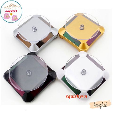 Đế Trưng Bày Trang Sức Xoay 360 Độ Bằng ABS Cao Cấp - Kích Thước 13cm, Thân Thiện Với Môi Trường, Hoàn Hảo Cho Cửa Hàng và Quầy Trưng Bày