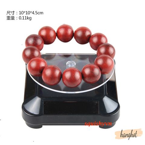 Đế Trưng Bày Trang Sức Xoay 360 Độ Bằng ABS Cao Cấp - Kích Thước 13cm, Thân Thiện Với Môi Trường, Hoàn Hảo Cho Cửa Hàng và Quầy Trưng Bày