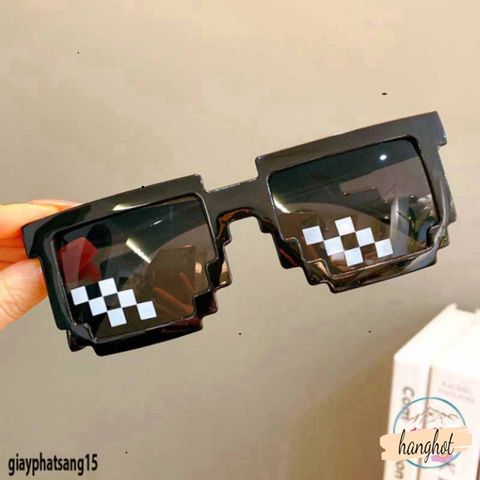 Mắt Kính Mosaic Thug Life Phong Cách Hip Hop UV400 cho Nam Nữ - Kính Mát Độc Đáo Thời Trang Năng Động