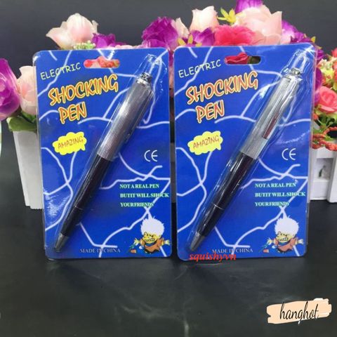 Bút Bi Điện Shock - Món Quà Gag Gây Sốc Vui Nhộn Cho Bạn Bè - Bút Bi Lạ Mắt Hài Hước