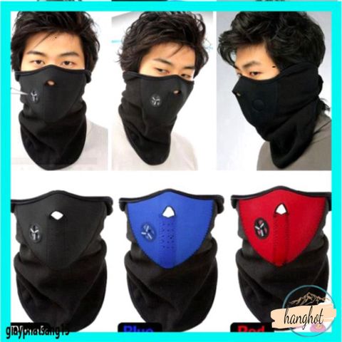 Khẩu Trang Ninja Chống Bụi Dành Cho Dân Phượt - Mặt Nạ Bảo Vệ Nắng, Gió, Đối Tượng Thể Thao Ngoài Trời, Thiết Kế Thông Gió