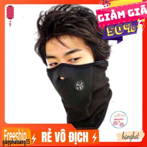Khẩu Trang Ninja Chống Bụi Dành Cho Dân Phượt - Mặt Nạ Bảo Vệ Nắng, Gió, Đối Tượng Thể Thao Ngoài Trời, Thiết Kế Thông Gió