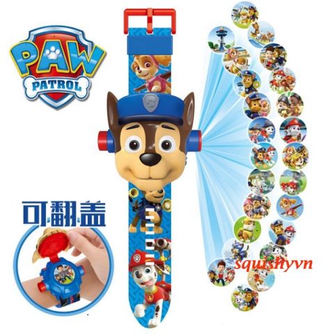 Đồng Hồ 3D Hình Paw Patrol Cho Trẻ Em - Đồng Hồ Đặc Biệt Cartoon Mới Nhất, Giao Hàng Nhanh Trong 1 Ngày