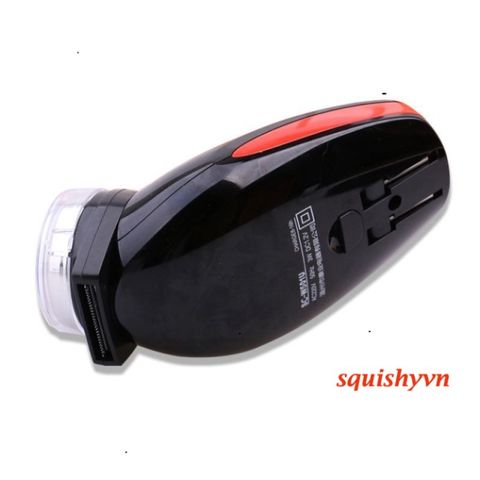 Máy Cạo Râu Điện YANDOU SC-501 - Thiết Kế Nhỏ Gọn, Không Dây, Kèm Túi Đựng và Lưỡi Tỉa, Tiết Kiệm Thời Gian, Pin Sạc Lại 45 Phút