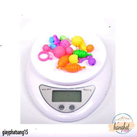Cân Điện Tử Mini 5kg WH B05 - Cân Chính Xác, Đẹp, Tặng Tô Chứa 800ml, Bảo Hành 12 Tháng, Thích Hợp Cho Bếp và Cân Thực Phẩm