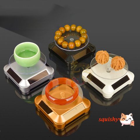 Bàn Xoay Trưng Bày Sản Phẩm Năng Lượng Mặt Trời 360 Độ - Thiết Bị Quay Video và Chụp Ảnh Thân Thiện Với Môi Trường