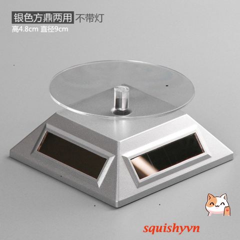 Bàn Xoay Trưng Bày Sản Phẩm Năng Lượng Mặt Trời 360 Độ - Thiết Bị Quay Video và Chụp Ảnh Thân Thiện Với Môi Trường