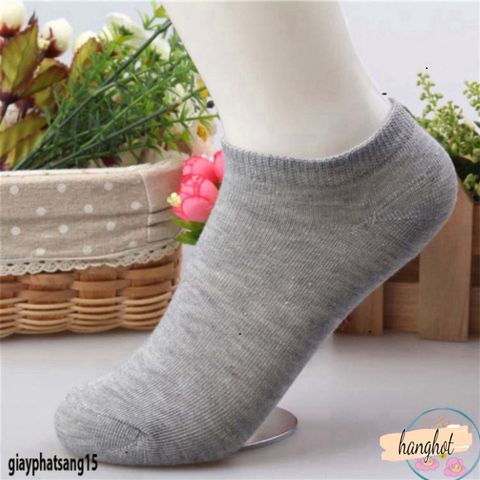 Tất Cổ Thấp Đen Trắng Hàn Quốc - Vớ Ngắn Unisex Siêu Xốp Thoáng Mát, Phong Cách Thời Trang Tôn Dáng
