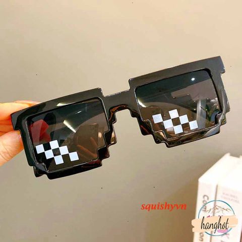 Kính Mát Thug Life Unisex - Kính UV 400 Thời Trang Hài Hước cho Game Thủ và Người Hâm Mộ Meme