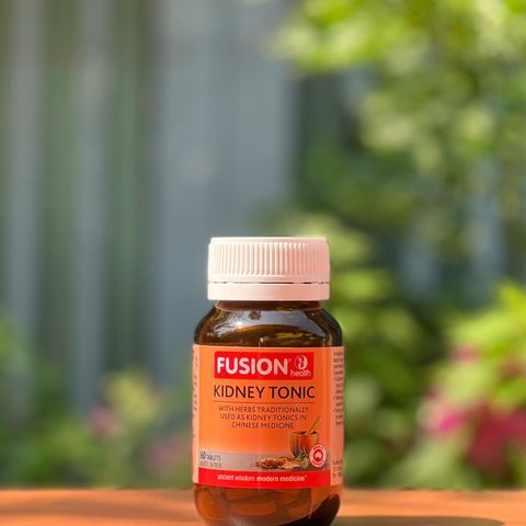 Viên Uống Hỗ Trợ Bổ Thận Fusion Health Kidney Tonic 60 Viên - Giảm Mệt Mỏi, Cân Bằng Âm-Dương, Sức Khỏe Toàn Diện