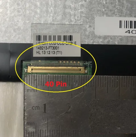 Màn Hình Laptop 14 Inch LED Mỏng 40 Pin Thay Thế Cho Dell HP Lenovo Toshiba LG Asus - Độ Phân Giải HD 1366x768