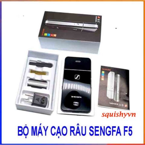 Máy Cạo Râu SHENGFA F5 Sạc Điện - Thiết Kế Đẹp, Tiện Lợi, Tỉa Râu, Dùng Liên Tục 30 Phút - Quà Tặng Hoàn Hảo Cho Nam Giới