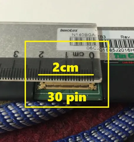 Màn hình Laptop Dell Latitude E7480 E7490 14'' LED Mỏng IPS FHD 1920x1080 - Thay thế màn hình chất lượng cao 30 Pin