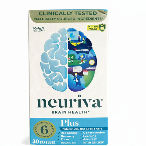 Viên uống bổ não Neuriva Plus 30 viên - Hỗ trợ trí nhớ, sự tập trung và sức khỏe não bộ - Sản phẩm cao cấp từ USA