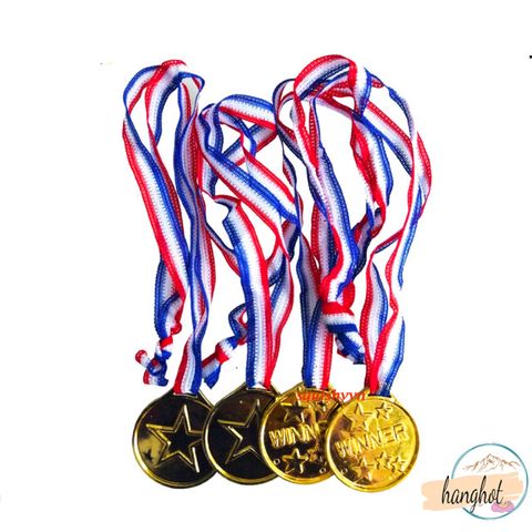 Huy chương thể thao vàng bạc đồng cao cấp nhựa cứng, giải thưởng ý nghĩa, quà tặng cho trẻ em và người lớn