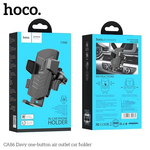 Giá Đỡ Điện Thoại Ô Tô Hoco CA83 - Phụ Kiện Bền Bỉ, Thiết Kế Gọn Nhẹ, Điều Chỉnh Góc Nhìn Dễ Dàng cho Tất Cả Smartphone