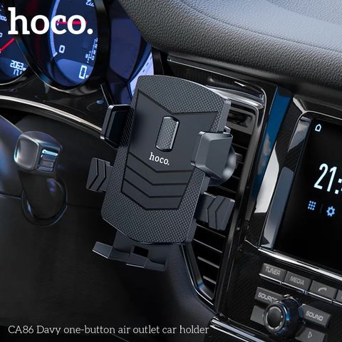 Giá Đỡ Điện Thoại Ô Tô Hoco CA83 - Phụ Kiện Bền Bỉ, Thiết Kế Gọn Nhẹ, Điều Chỉnh Góc Nhìn Dễ Dàng cho Tất Cả Smartphone