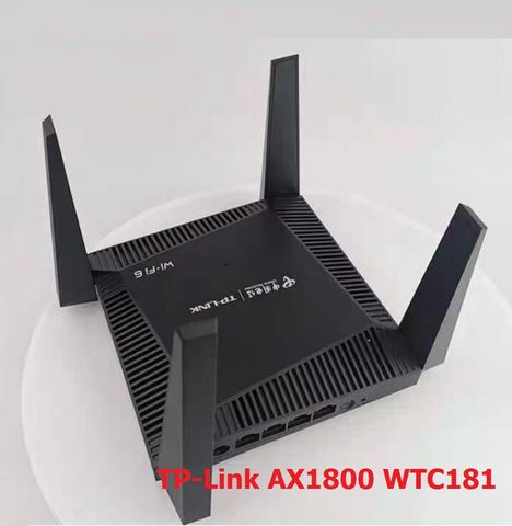 Bộ Phát Wifi6 TP-Link AX1800 WTC181 - Tốc Độ 1800Mbps, Hỗ Trợ MESH Không Dây, Ổn Định, Thích Hợp Gia Đình và Văn Phòng - Hàng Cũ Chất Lượng Cao