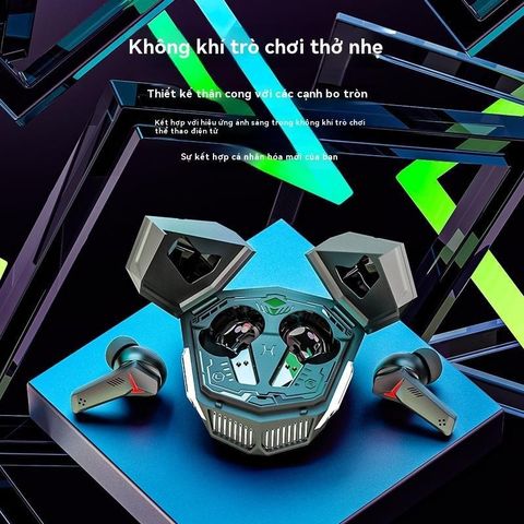 Tai Nghe Bluetooth DX-26 TWS 5.5 - Tai Nghe Gaming Chống Nước, Chống Ồn, Âm Thanh HIFI, Pin Lâu, Đen