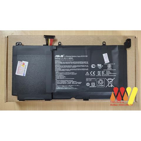 Pin Laptop ASUS VivoBook R553L R553LN - Linh Kiện Chính Hãng, Độ Bền Cao, Thay Thế Đơn Giản, Dùng Cho Thiết Bị Số