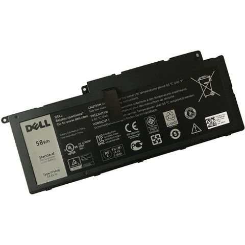 Pin laptop DELL Inspiron 15-7537 14-7437 17-7737 58WH F7HVR - Thay thế linh kiện chất lượng cho hiệu suất tối ưu