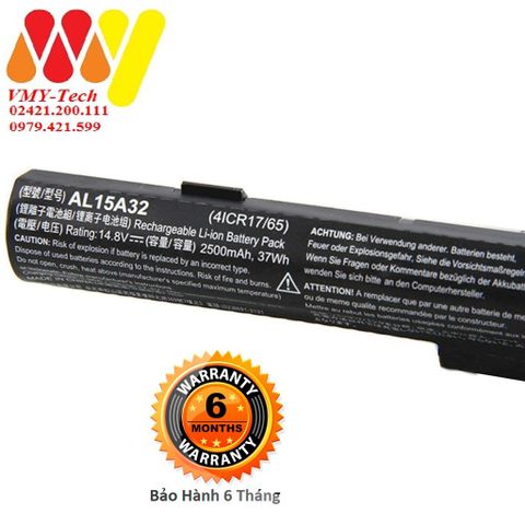 Pin Laptop Acer Aspire E5-473 E5-553G V3-574G AL15A32 - Pin Thay Thế Chất Lượng Cao cho Thiết Bị Số