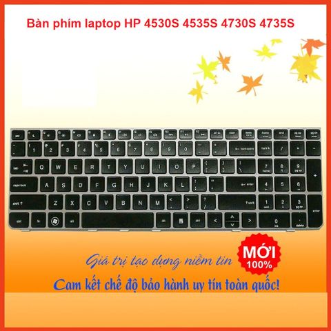 Bàn phím Laptop HP 4530S 4535S 4730S 4735S Zin Chính Hãng - Phụ Kiện Laptop Chất Lượng Cao Có Khung