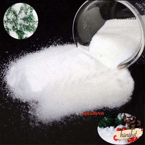 Bột Tuyết Nhân Tạo Giáng Sinh 10g - Trang Trí Cây Thông và Tiệc Cưới Dễ Dàng, Không Độc Hại, Ma Thuật, Tiện Dụng