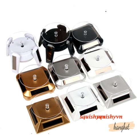 Bàn Xoay Chụp Ảnh 360 Độ Năng Lượng Mặt Trời - Giá Đỡ Đạo Cụ Hoàn Hảo Cho Video và Hình Ảnh, Tiết Kiệm Năng Lượng, Thân Thiện Với Môi Trường