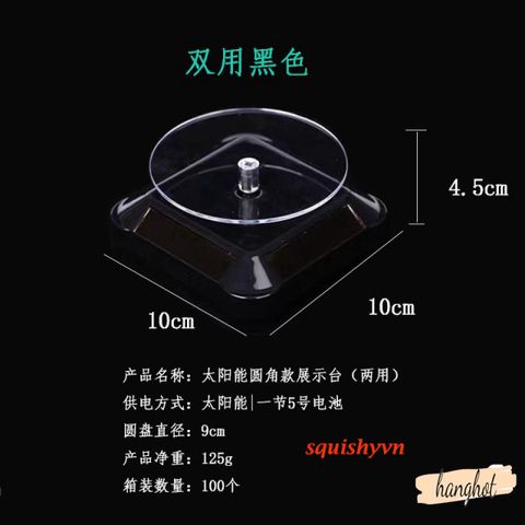 Bàn Xoay Chụp Ảnh 360 Độ Năng Lượng Mặt Trời - Giá Đỡ Đạo Cụ Hoàn Hảo Cho Video và Hình Ảnh, Tiết Kiệm Năng Lượng, Thân Thiện Với Môi Trường