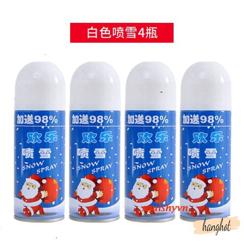 Bình Xịt Tuyết Trang Trí Tiệc Sinh Nhật - Sáng Tạo Lễ Hội - Phụ Kiện Bữa Tiệc Lung Linh