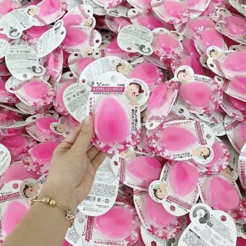 Miếng Rửa Mặt Silicon Loven Make Cleansing Pad Nhật Bản - Chăm Sóc Da Mặt Sạch Sâu, Ngừa Mụn, Thiết Kế Thông Minh