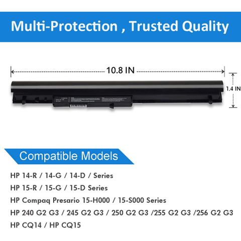 Pin Laptop HP OA04 OA03 - Thay Thế Cho Các Dòng 240 245 250 255 256 G2 G3 CQ14 CQ15 14-R 14-G 15-R 15-G 15-D