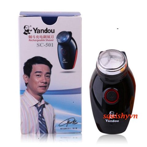 Máy cạo râu Yando SC501 - Thiết kế mỏng nhẹ, lưỡi nghiêng tiện lợi, bảo vệ da, sạc nhanh, giải pháp hoàn hảo cho nam giới
