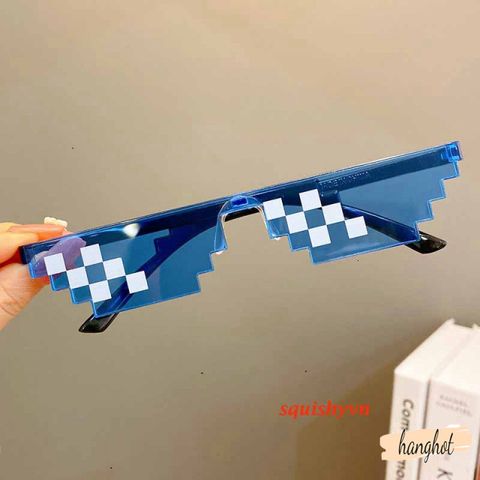 Kính Mát Thug Life Đen - Kính Chống Nắng Chất Lượng Cao Dành Cho Game Thủ và Người Đam Mê Meme - Phong Cách Đặc Biệt