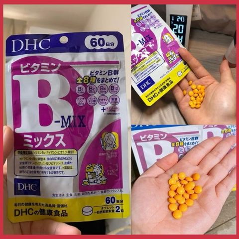 Viên Uống Bổ Sung Vitamin B Mix DHC 60 Ngày - Tăng Cường Sức Khỏe, Làm Đẹp Da, Tóc Khỏe - 120 Viên Nhật Bản