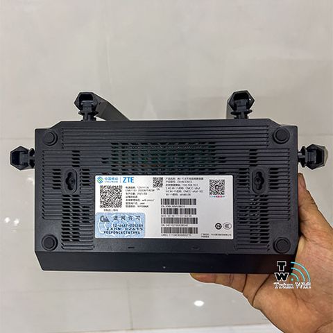 Bộ Phát Wifi6 ZTE E2615 chuẩn AX1800Mbps - Router MESH 2 Băng Tần WiFi Xuyên Tường, Hàng Chính Hãng (Cũ) - Bảo Hành 3 Tháng