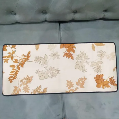 Tấm Lót Bàn Làm Việc Hoa Nâu 23 - Kích Cỡ Lớn 70x30cm, Dày 3mm, Chống Nước, Chống Trầy, Di Chuột Nhạy Cho Game Thủ