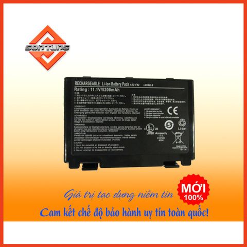 Pin Laptop Asus K40IJ, K70, K70AB, K70AC, K40 - Chính Hãng Nhập Khẩu, Bảo Hành 9 Tháng, Thay Thế Dễ Dàng, Chất Lượng Cao