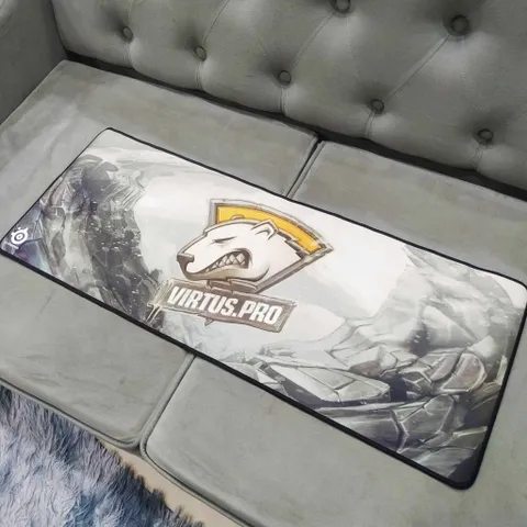 Tấm Lót Chuột Chuyên Game VirtusPro Xám 80x30cm - Chống Nước, Chống Trơn Trượt, Siêu Bền Dày 3mm
