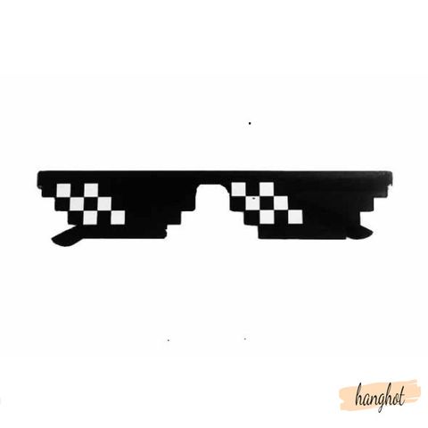 Kính Mosaic Thug Life Hip Hop - Kính Mát Pixelated UV400 Dành Cho Nam Nữ - Phong Cách Thời Trang Nổi Bật