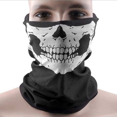 Mặt Nạ Đầu Lâu Punk - Phụ Kiện Thời Trang Độc Đáo Cho Thể Thao Ngoài Trời, Đội Biển hoặc Đầu Băng Đeo