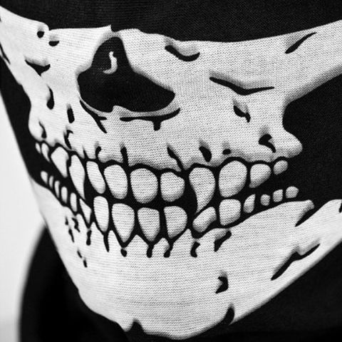Mặt Nạ Đầu Lâu Punk - Phụ Kiện Thời Trang Độc Đáo Cho Thể Thao Ngoài Trời, Đội Biển hoặc Đầu Băng Đeo