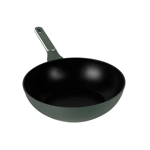 Chảo Sâu Lòng Berlinger Haus BH/8158 28cm Màu Xanh Lá - Chống Dính, Tiết Kiệm Năng Lượng - Dụng Cụ Nấu Ăn Tiện Lợi