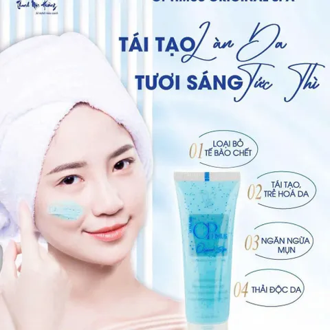 Tẩy Tế Bào Chết Optimus Thanh Mộc Hương 100ml - Làm Sạch Da Mặt, Ngừa Mụn, Dưỡng Ẩm, Trẻ Hóa Với Thành Phần Tự Nhiên