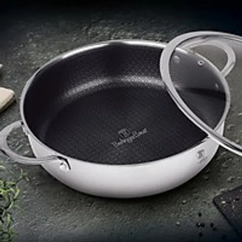 Nồi Chảo Tổ Ong Berlinger Haus BH/7446 28cm - Chống Dính Eterna, Thép Không Gỉ, An Toàn Với Bếp Từ, Dung Tích 6.1L
